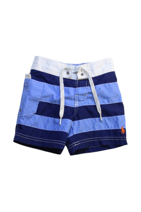 A Blue Swim Shorts from Polo Ralph Lauren in size 2T for boy. (Front View)