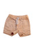A Peach Shorts from Seed in size 3T for boy. (Front View)