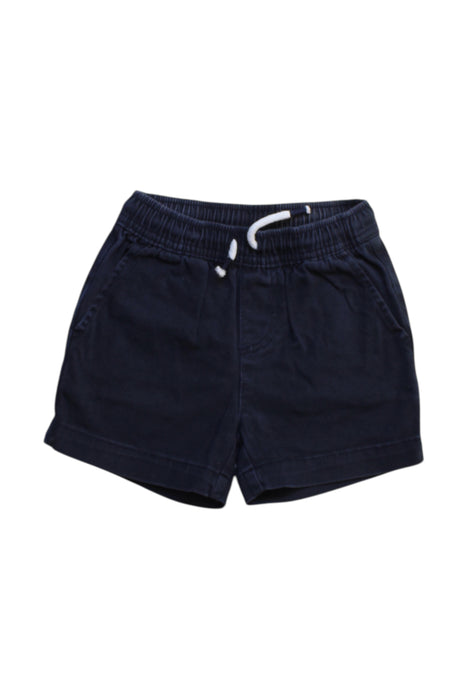 A Navy Shorts from Seed in size 3T for boy. (Front View)