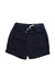 A Navy Shorts from Seed in size 3T for boy. (Front View)
