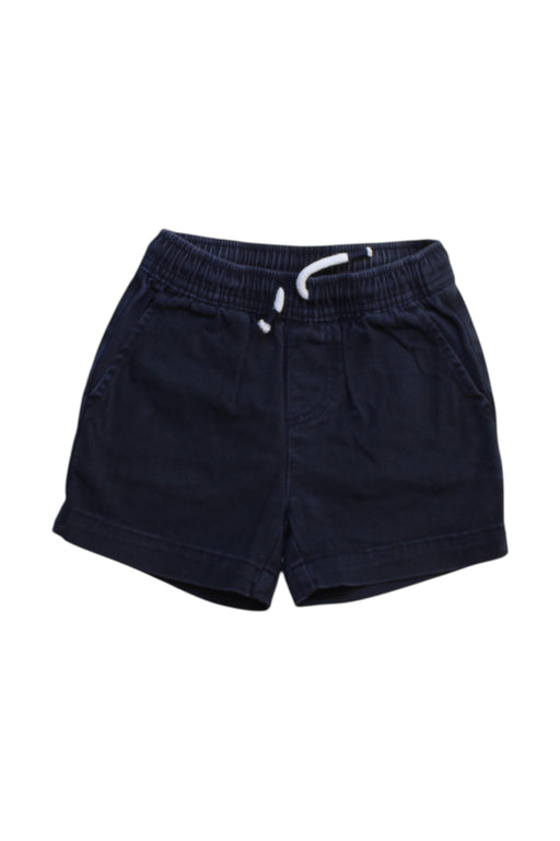 A Navy Shorts from Seed in size 3T for boy. (Front View)