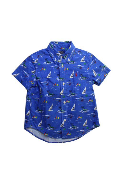 A Multicolour Short Sleeve Shirts from Polo Ralph Lauren in size 3T for boy. (Front View)