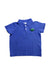 A Blue Short Sleeve Polos from Seed in size 3T for boy. (Front View)