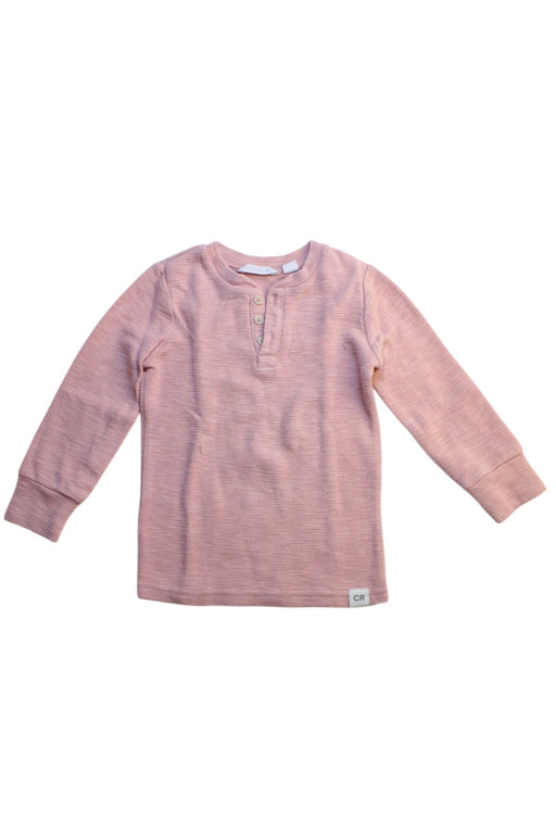 A Pink Long Sleeve Tops from Country Road in size 3T for boy. (Front View)