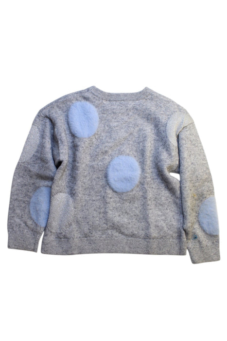 A Grey Knit Sweaters from Country Road in size 6T for girl. (Back View)