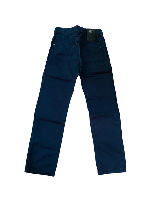 A Navy Casual Pants from Boss in size 6T for boy. (Back View)