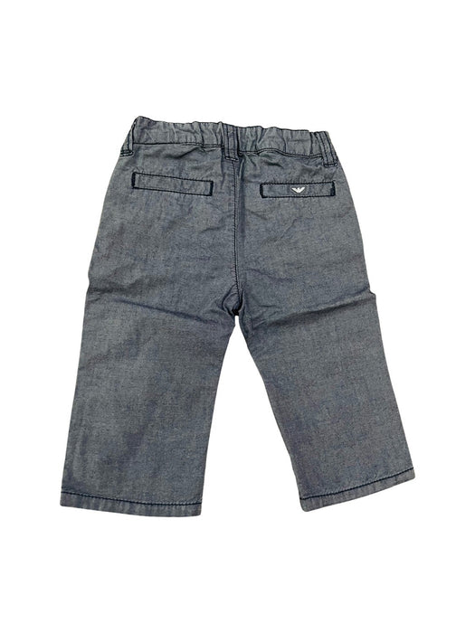 A Grey Casual Pants from Armani Baby in size 6-12M for boy. (Back View)