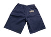 A Navy Shorts from Gucci in size 10Y for boy. (Back View)