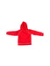 A Red Hooded Sweatshirts from Armani in size 5T for boy. (Back View)