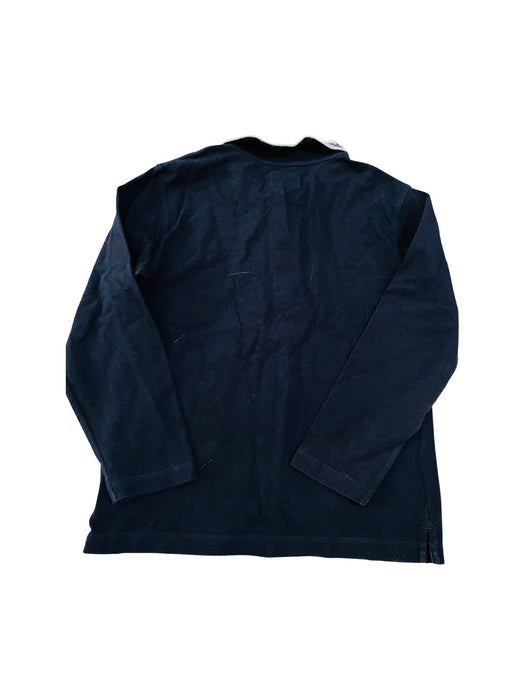 A Blue Long Sleeve Polos from Armani in size 6T for boy. (Back View)