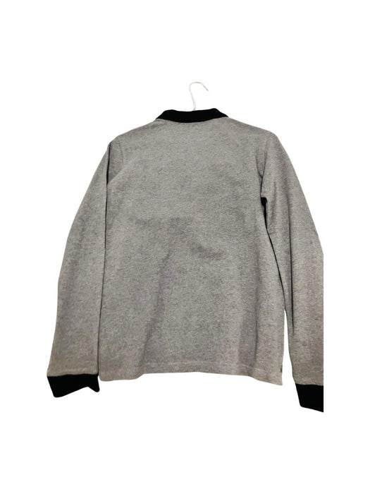 A Grey Long Sleeve Polos from Moncler in size 14Y for boy. (Back View)