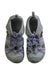 A Grey Sandals from Teva in size 7Y for girl. (Back View)
