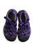 A Purple Aqua Shoes from Keen in size 10Y for girl. (Back View)