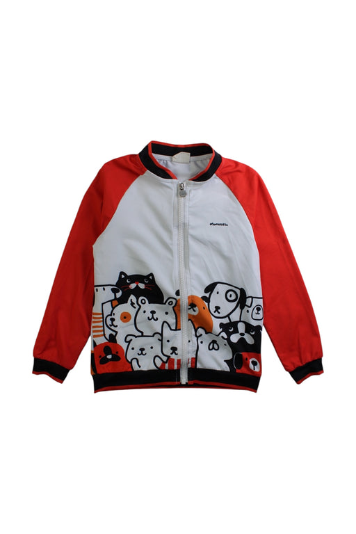 A Multicolour Lightweight Jackets from Momonittu in size 6T for neutral. (Front View)