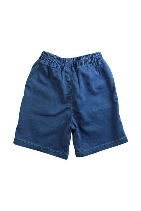 A Blue Shorts from Petit Bateau in size 5T for boy. (Back View)
