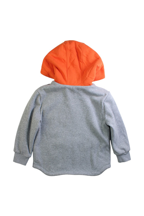 A Multicolour Zippered Sweatshirts from Momonittu in size 6T for neutral. (Back View)