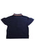 A Navy Short Sleeve Polos from Burberry in size 6T for girl. (Back View)