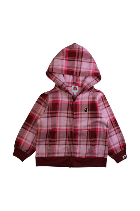 A Multicolour Hooded Sweatshirts from BAPE KIDS in size 4T for girl. (Front View)