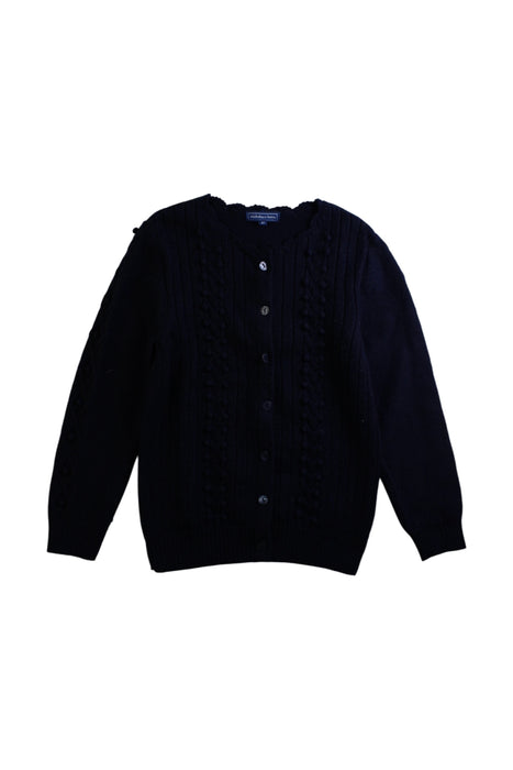 A Black Cardigans from Nicholas & Bears in size 6T for girl. (Front View)