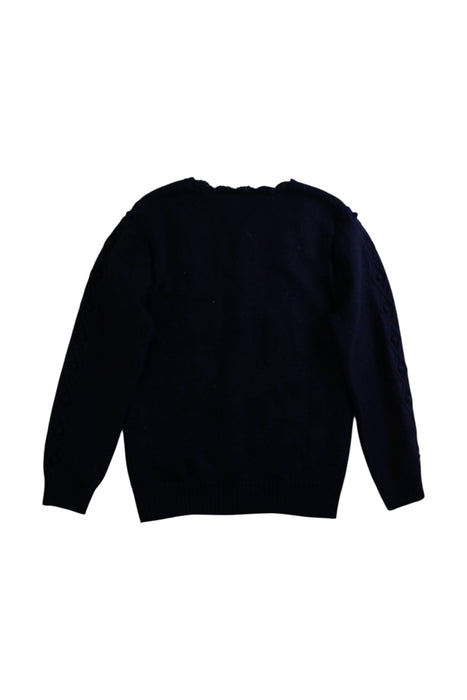 A Black Cardigans from Nicholas & Bears in size 6T for girl. (Back View)