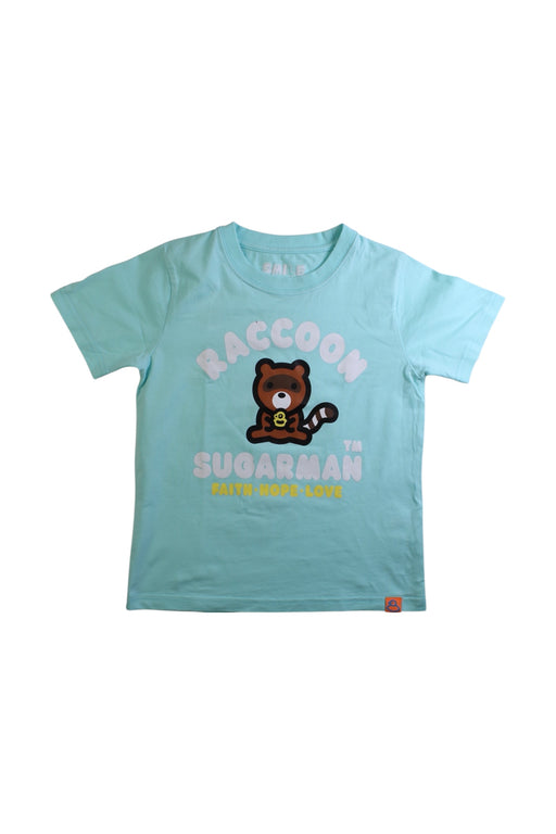 A Blue Short Sleeve T Shirts from Sugarman in size 6T for neutral. (Front View)