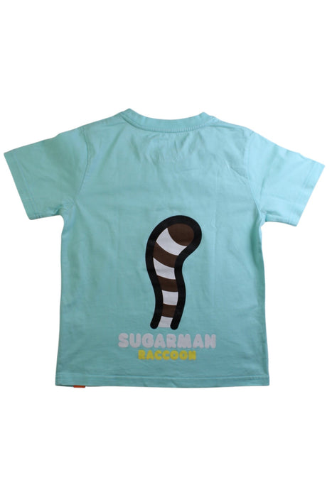 A Blue Short Sleeve T Shirts from Sugarman in size 6T for neutral. (Back View)