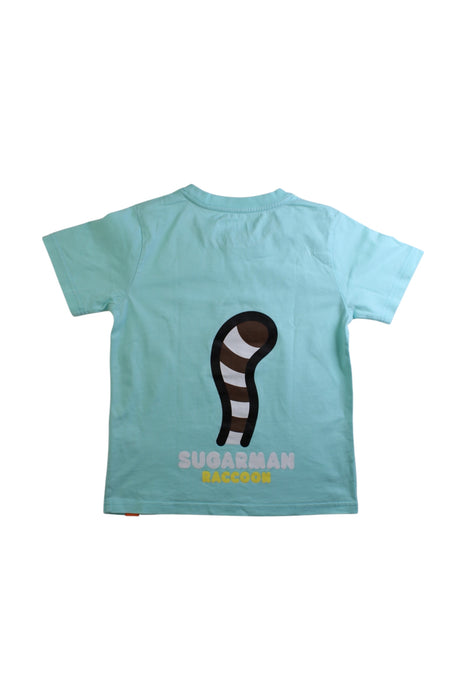 A Blue Short Sleeve T Shirts from Sugarman in size 6T for neutral. (Back View)