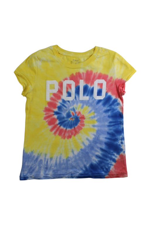 A Multicolour Short Sleeve T Shirts from Polo Ralph Lauren in size 6T for girl. (Front View)