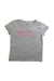 A Grey Short Sleeve T Shirts from Polo Ralph Lauren in size 6T for girl. (Front View)