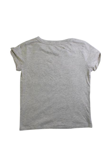 A Grey Short Sleeve T Shirts from Polo Ralph Lauren in size 6T for girl. (Back View)