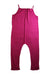 A Pink Sleeveless Jumpsuits from Bonton in size 6T for girl. (Back View)