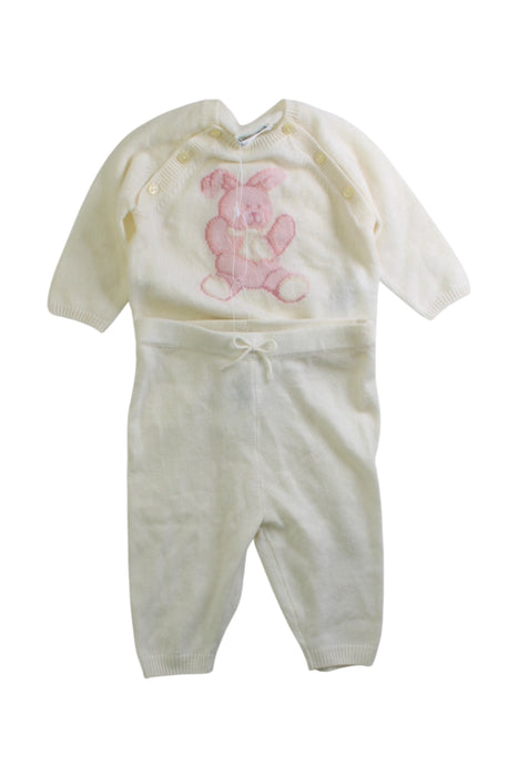 A Pink Pants Sets from Ralph Lauren in size 0-3M for girl. (Front View)