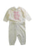 A Pink Pants Sets from Ralph Lauren in size 0-3M for girl. (Front View)