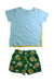 A Multicolour Pyjama Sets from Peter Alexander in size 5T for boy. (Back View)