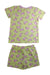 A Yellow Pyjama Sets from Peter Alexander in size 6T for girl. (Back View)