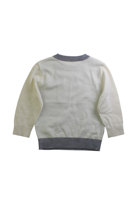 A Grey Knit Sweaters from Nicholas & Bears in size 5T for boy. (Back View)