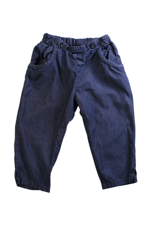 A Navy Casual Pants from Jacadi in size 2T for boy. (Front View)