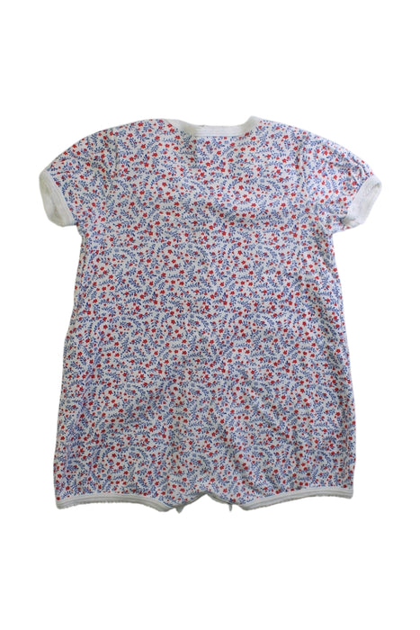 A Multicolour Short Sleeve Rompers from Petit Bateau in size 6-12M for girl. (Back View)