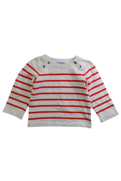 A Red Long Sleeve Tops from Jacadi in size 12-18M for neutral. (Front View)