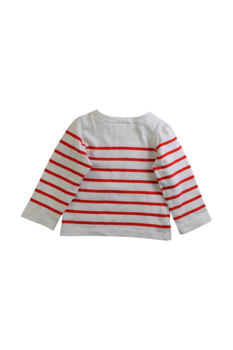 A Red Long Sleeve Tops from Jacadi in size 12-18M for neutral. (Back View)