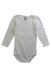 A White Long Sleeve Bodysuits from Petit Bateau in size 12-18M for neutral. (Front View)