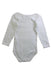 A White Long Sleeve Bodysuits from Petit Bateau in size 2T for girl. (Back View)