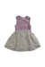 A Beige Sleeveless Dresses from Benebene in size 6-12M for girl. (Front View)