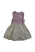 A Beige Sleeveless Dresses from Benebene in size 6-12M for girl. (Back View)
