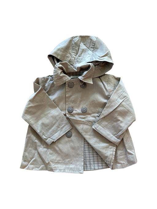 A Beige Coats from Alice à Paris in size 6-12M for girl. (Front View)
