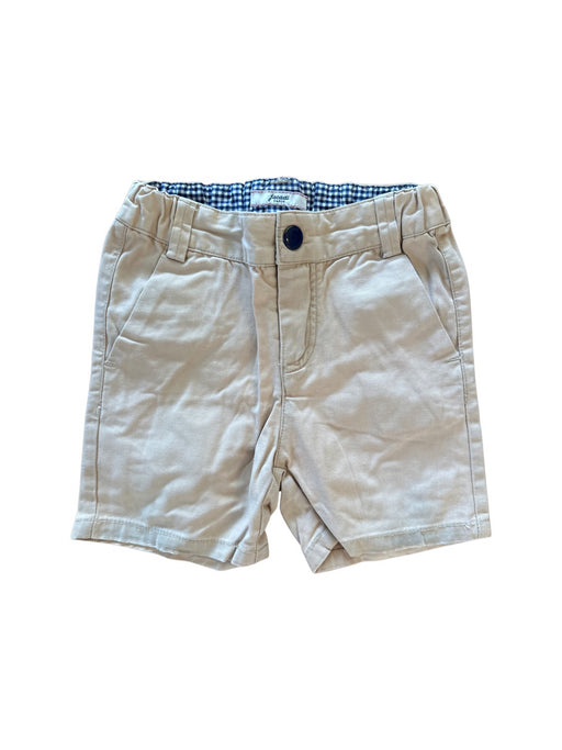 A Beige Shorts from Jacadi in size 12-18M for boy. (Front View)