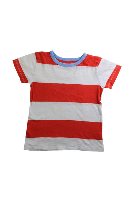 A Red Short Sleeve T Shirts from Crewcuts in size 4T for boy. (Front View)