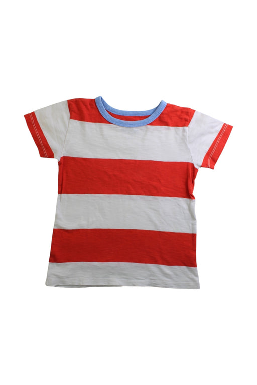 A Red Short Sleeve T Shirts from Crewcuts in size 4T for boy. (Front View)