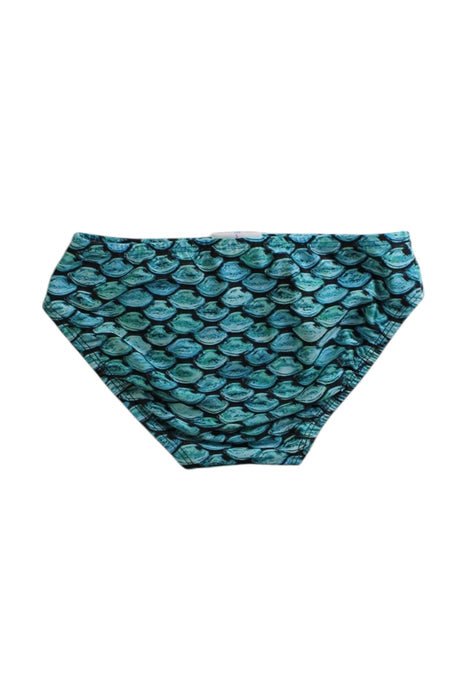 A Blue Bikinis from FinFun in size 6T for girl. (Back View)