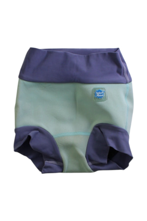 A Purple Swim Diapers from Splash About in size 2T for neutral. (Front View)